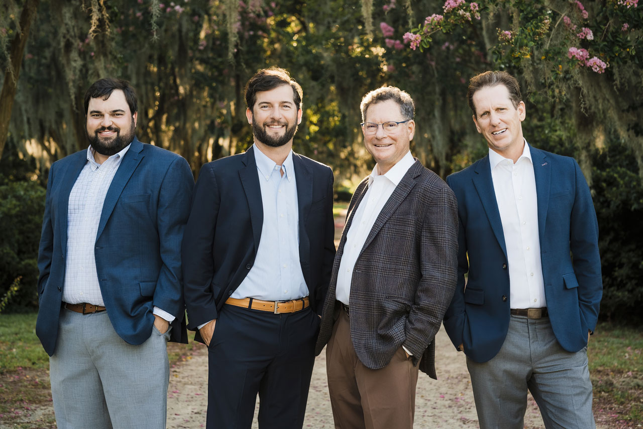 Four Warcap Team members, Informal picture.